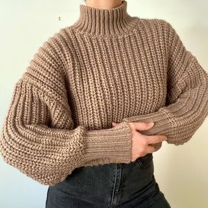 H&M Chunky Knit Turtleneck
